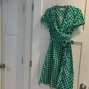 Boden spring wrap dress